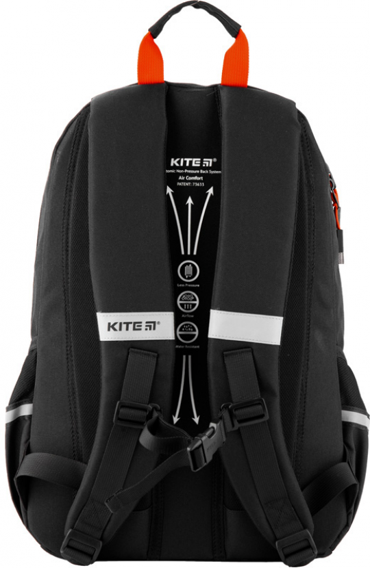 Рюкзак Kite Education для мальчиков 625 г 45x32.5x15 см 21 л Черный (K20-1008L-1) Фото