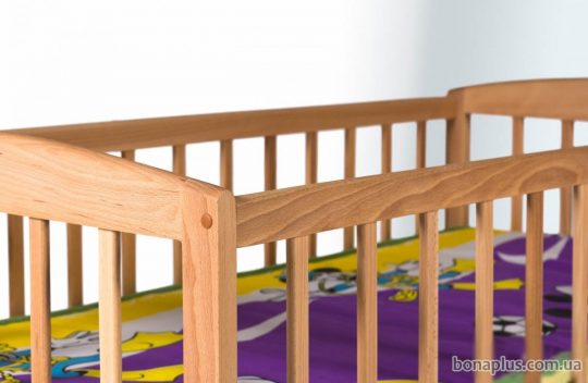 Кроватка детская Гойдалка на дуге (бук) bp141 Фото