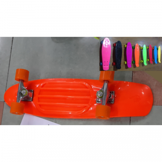 Скейт BT-YSB-0015 пластиковій алюм.PU колеса 6 цветов Фото