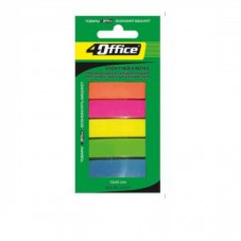 Стикеры-закладки 4-427 5 цветов 4Office