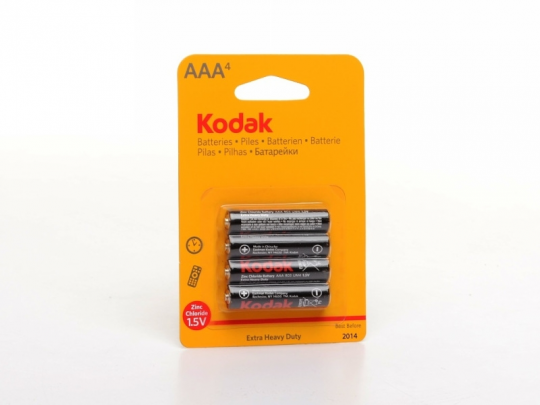 Батарейки Kodak AAA блистер/4 /48/ Фото