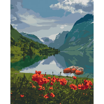 Картины по номерам - Красота Норвегии (КНО2256) 40*50