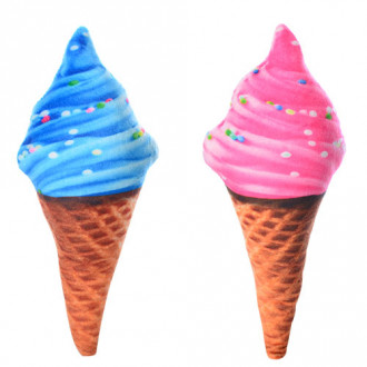 Мягкая игрушка MP 1310 (48шт) мороженое, 2цвета, 28-13см
