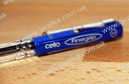 Ручка CELLO Finegrip шариково-масляная синяя Фото