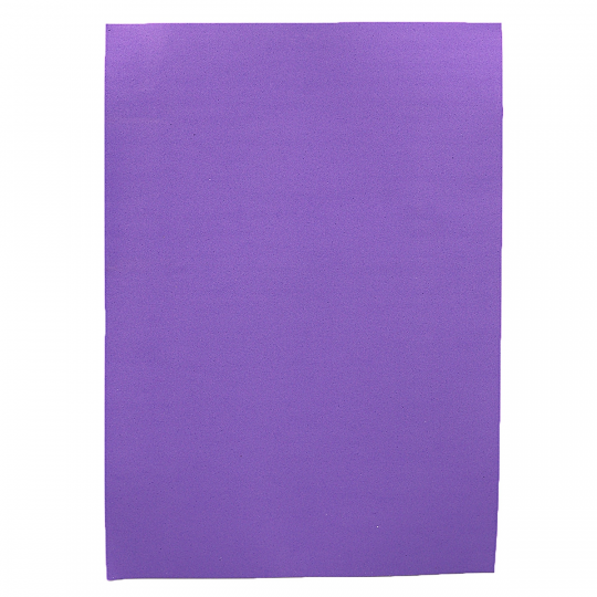 Фоамиран EVA 1.5±0.1MM Фиолетовый A4 (21X29.7CM) 10 лист./п./этик. Фото